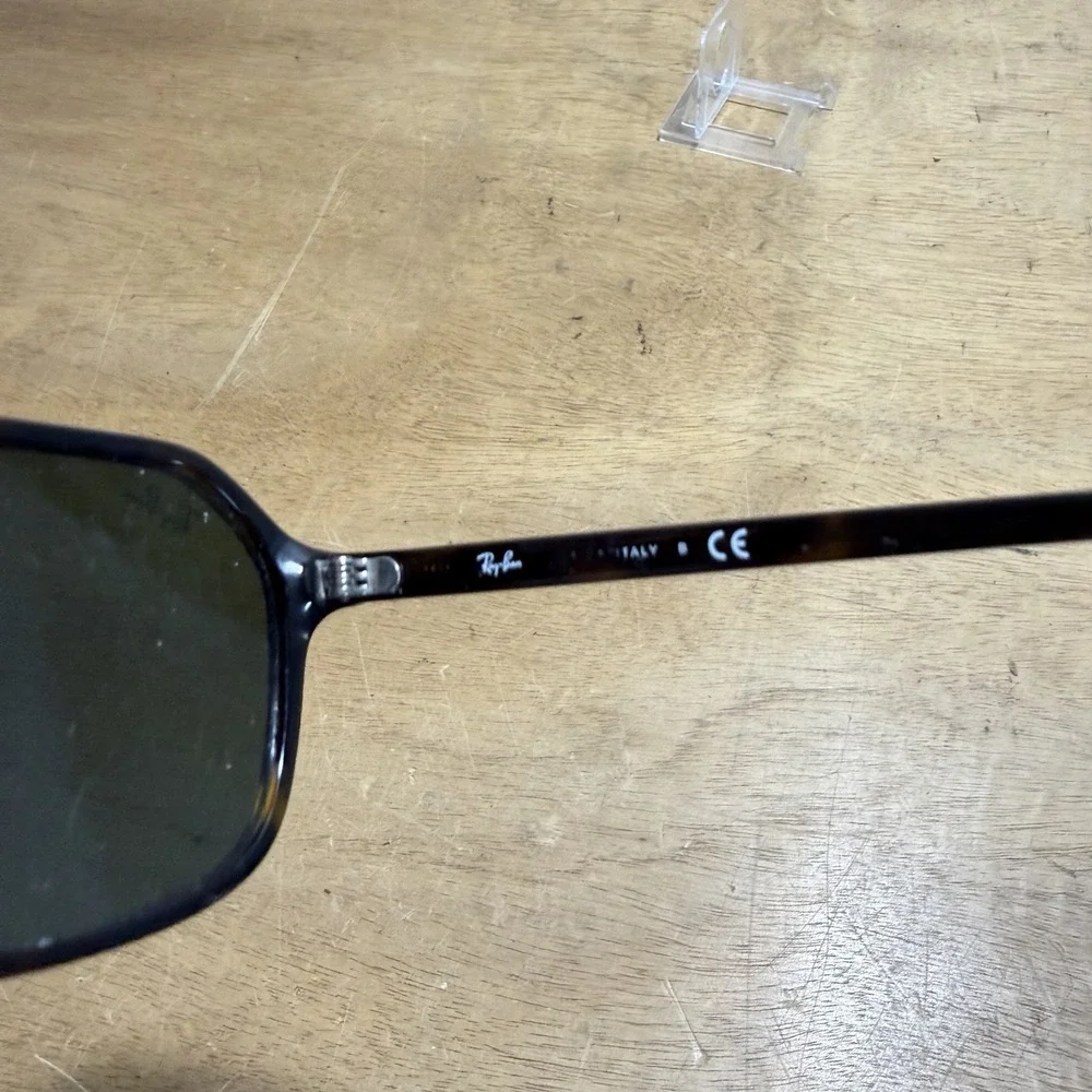 Ray-Ban RB2194 John Sunglasses Mens 53-18 Tortoise Shell Tinted Square Acetate